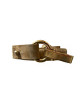 7/8" Nubuck Calf Belt with Buckle Havanna Belts W.Kleinberg 
