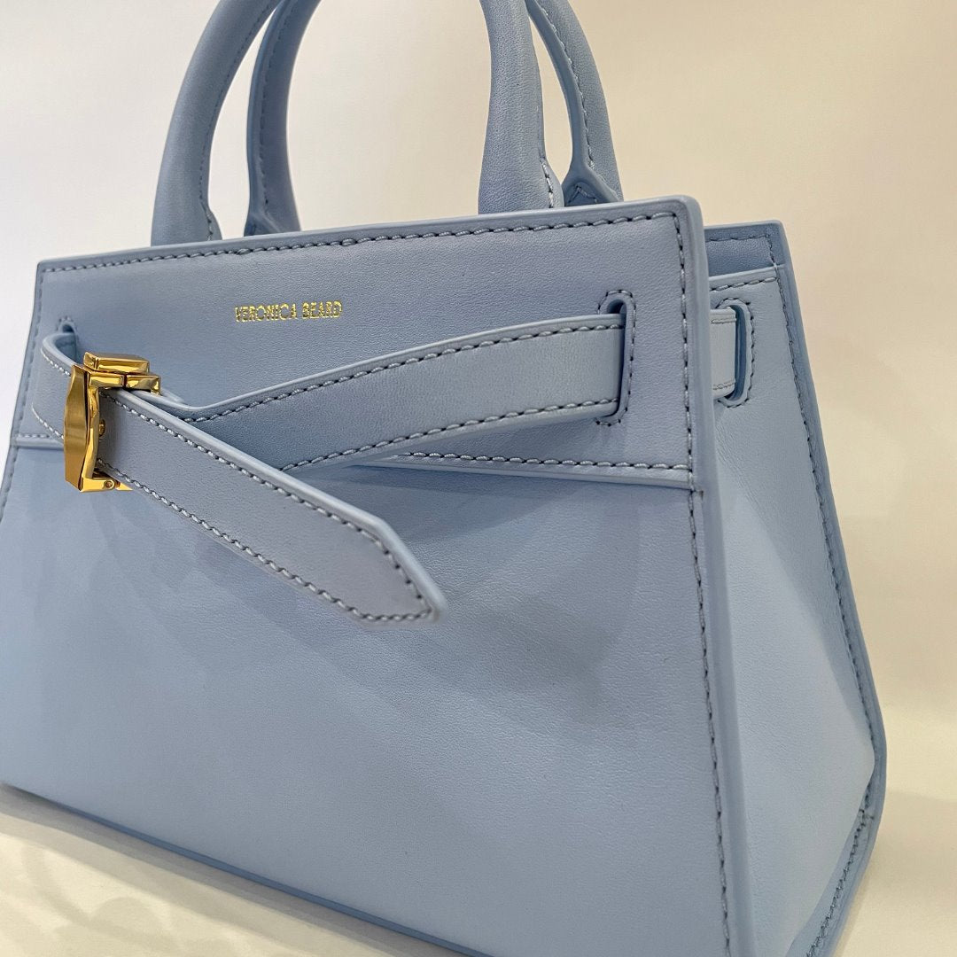 Mini Dash Bag Light Blue Tote & Satchel Veronica Beard 