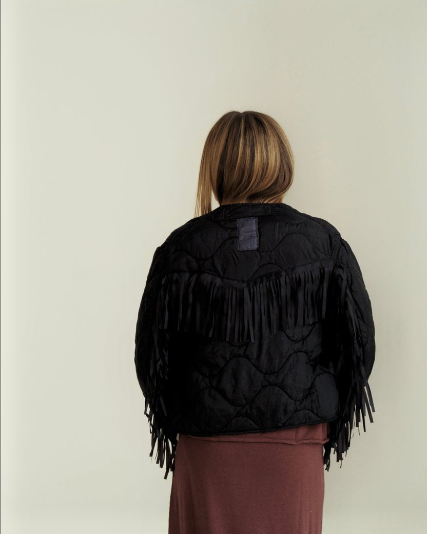 The Fringe Liner Black Outerwear - Longsleeve Sloppy Seconds 