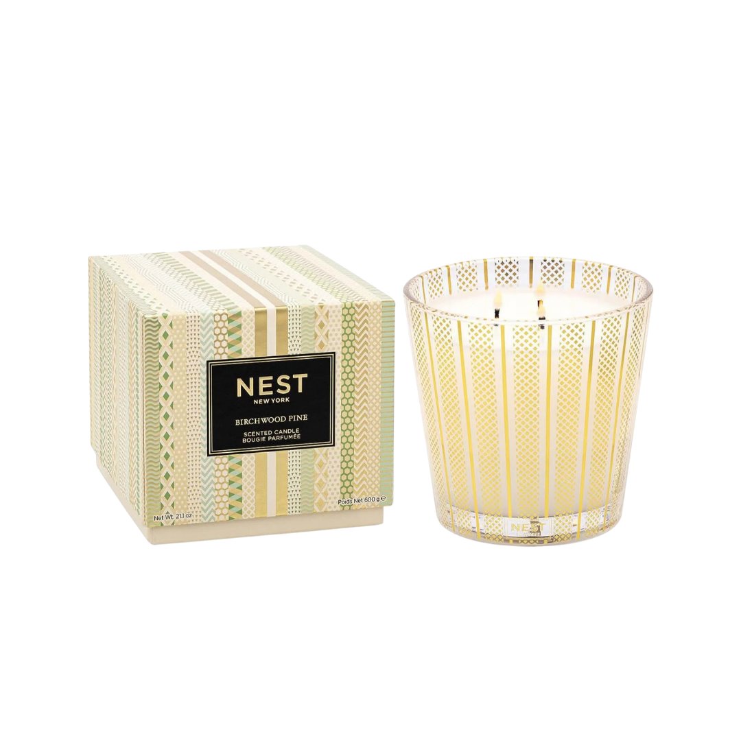 3-Wick Candle 21oz Birchwood Pine Candles & Diffusers - Candles NEST 