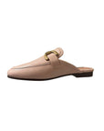 Vela Loafer Nude Flats - Loafer Bibi Lou 