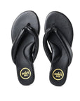 Gisel Strap Sandal Noir Shoes - Sandals - Flat Sandals Solei Sea 