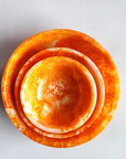 Serving Bowls Set of 3 Orange Home Decor - Tabletop Gibb & Daan 