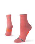 Performance Quarter Socks Amari Dusty Rose Hosiery and Lingerie - Socks Stance 