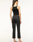 Hunter Pant Black Pants - Trousers Staud 