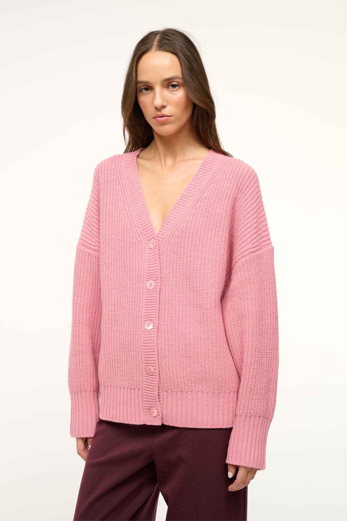 Matilda Cardigan Damask Pink