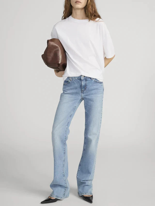 The Rodeo Pant Spirit Denim - Flare & Wide Leg Frame 