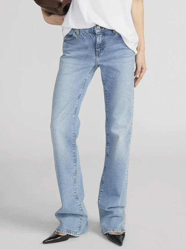 The Rodeo Pant Spirit Denim - Flare & Wide Leg Frame 