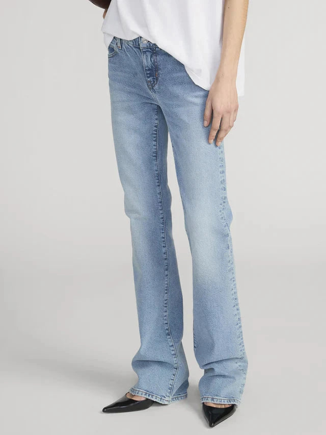 The Rodeo Pant Spirit Denim - Flare & Wide Leg Frame 