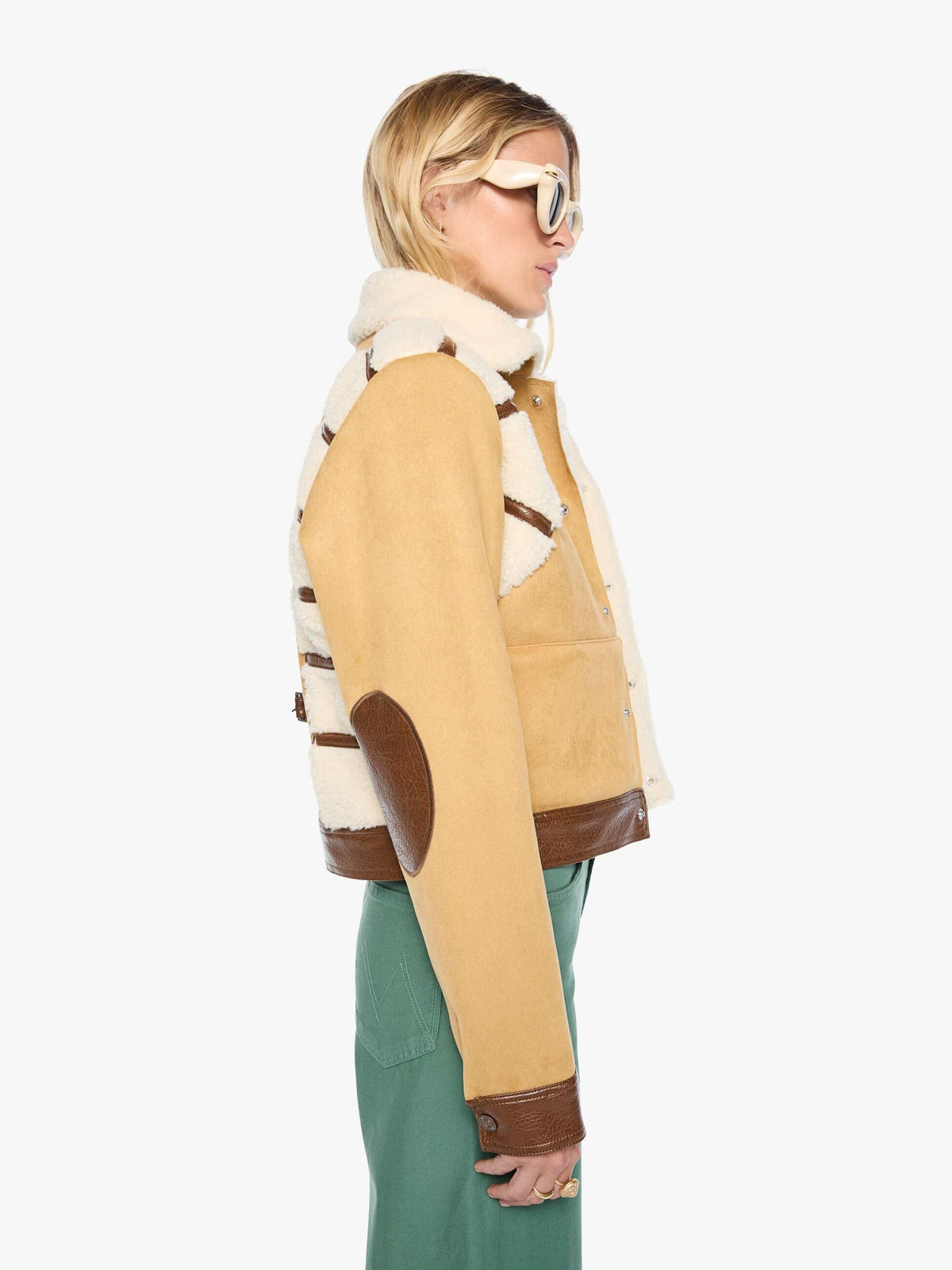 The Tripper Puffer Mixed Media Outerwear - Longsleeve Mother 