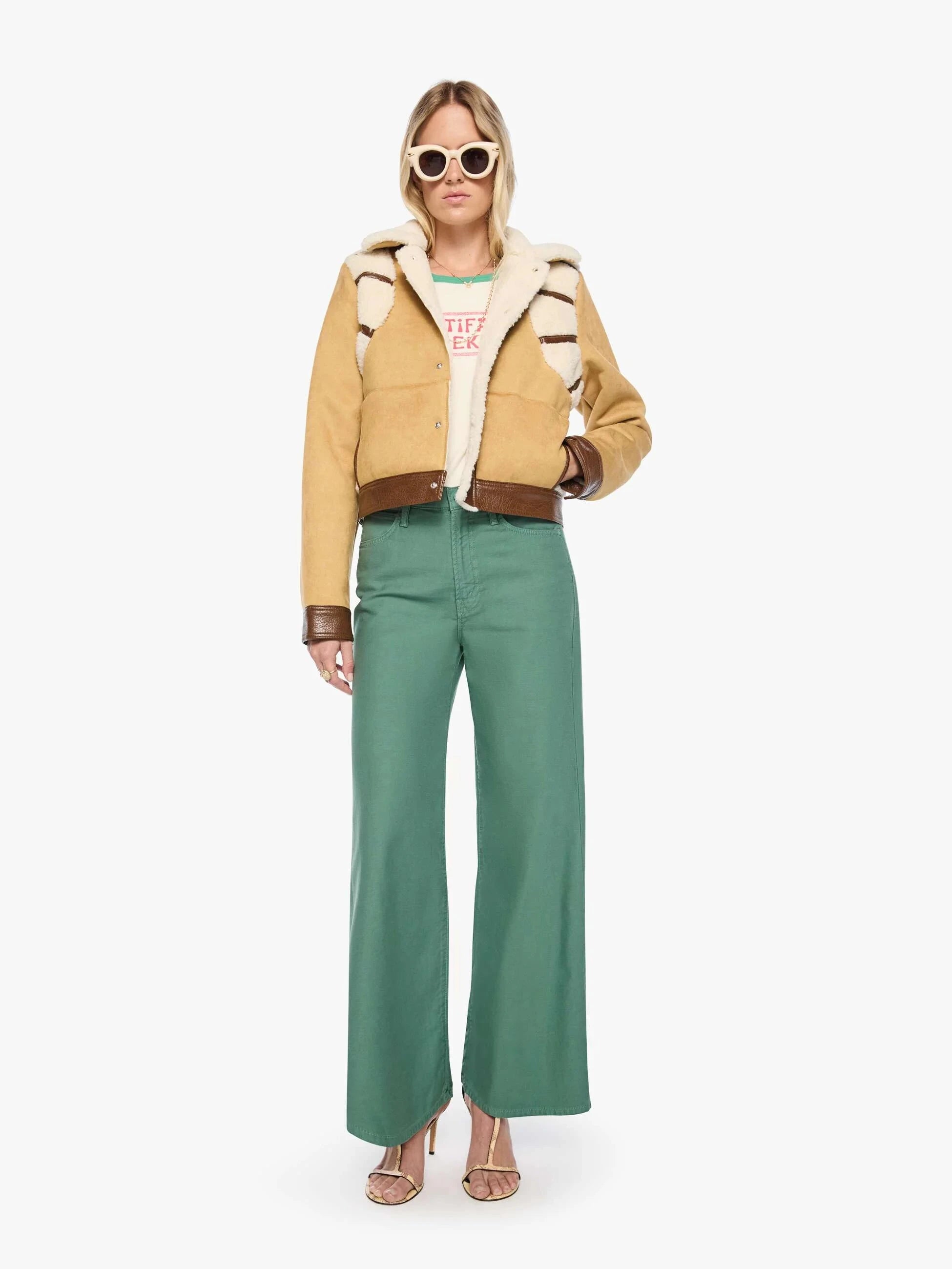 The Tripper Puffer Mixed Media Outerwear - Longsleeve Mother 