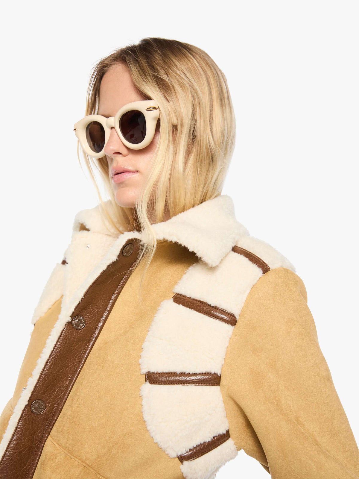 The Tripper Puffer Mixed Media Outerwear - Longsleeve Mother 