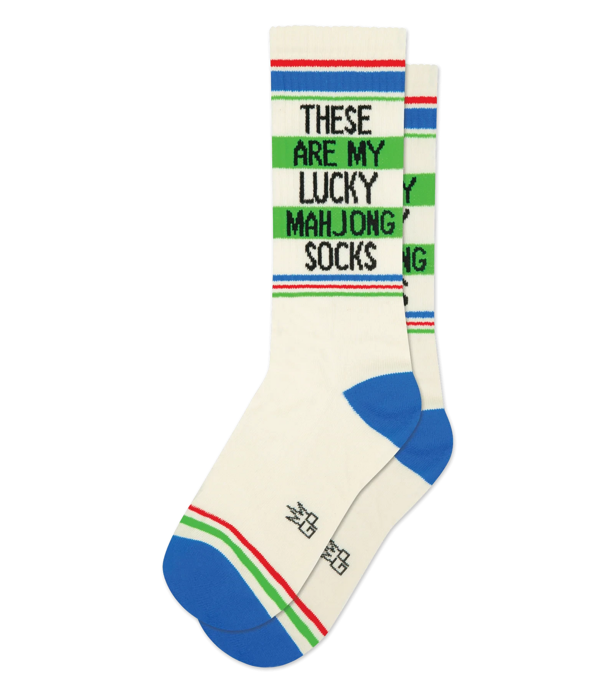 Gym Crew Socks These Are My Lucky Mahjong Socks Socks Gumball Poodle 
