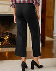 Westport Illusion Black Tuxedo Jean Denim - Flare & Wide Leg Frank & Eileen 