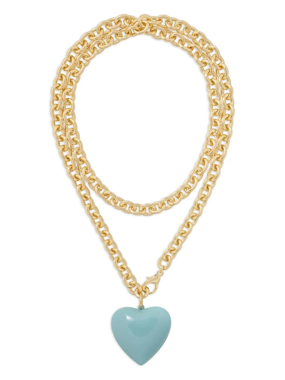 The Big Puffy Heart Charm Necklace Cloud Necklaces Roxanne Assoulin 