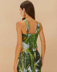 Amazonia Forest Blue Maxi Skirt Skirts - Maxi Farm Rio 
