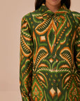 Pineapple Ikat Green Shirt