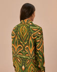 Pineapple Ikat Green Shirt