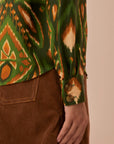 Pineapple Ikat Green Shirt