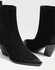 Mandey Bootie Suede Black Shoes - Boots - Booties Sam Edelman 