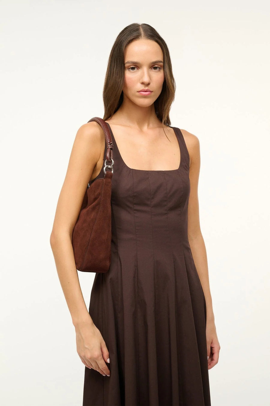 Mel Shoulder Bag Mahogany