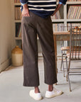 Westport Italian Wide Leg Chino Irish Coffee Pants - Trousers Frank & Eileen 