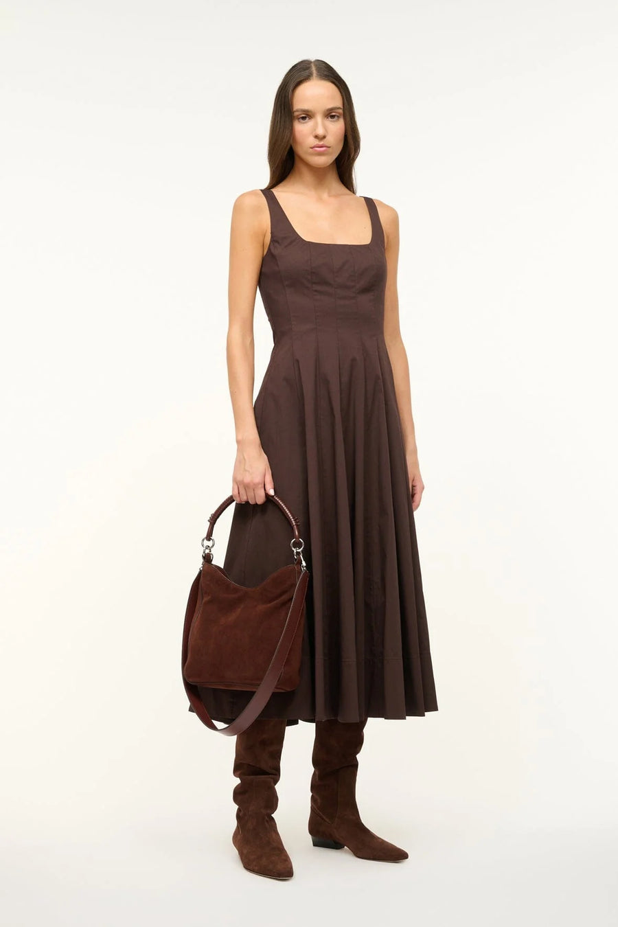 Mel Shoulder Bag Mahogany