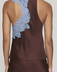 Rose Top Genache French Blue Tops - Blouses A.L.C 