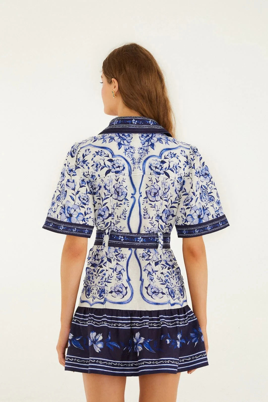 Porcelain Garden Mini Dress Off White Dresses - Short Farm Rio 