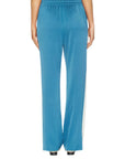Nolan Satin Side Striped Pant Washed Indigo Pants - Trousers Simkhai 