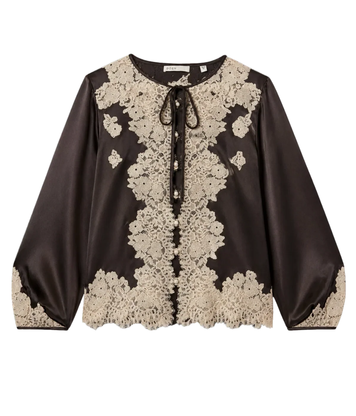 Lucine Top Equestrian Brown