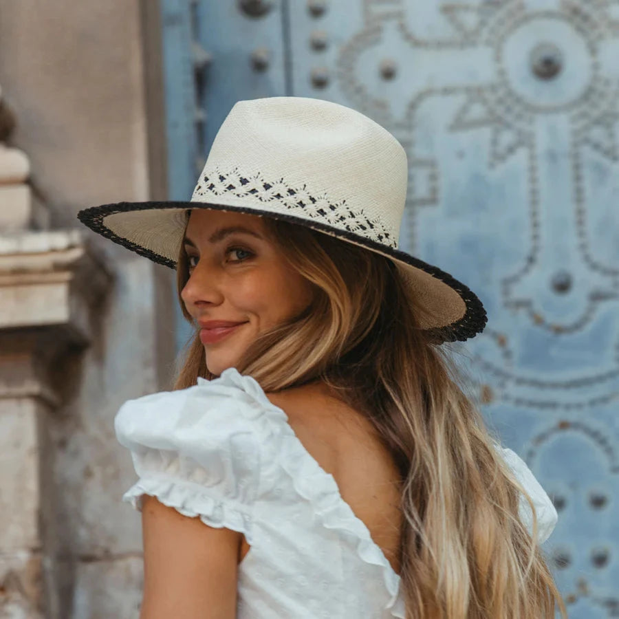 Mandrake Hat Natural/Black Hats Freya 