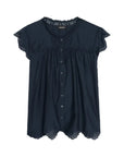 Tika Tomboy Top Encre Tops - Blouses Zadig & Voltaire 