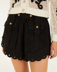 Artisanal Short Black Shorts Farm Rio 