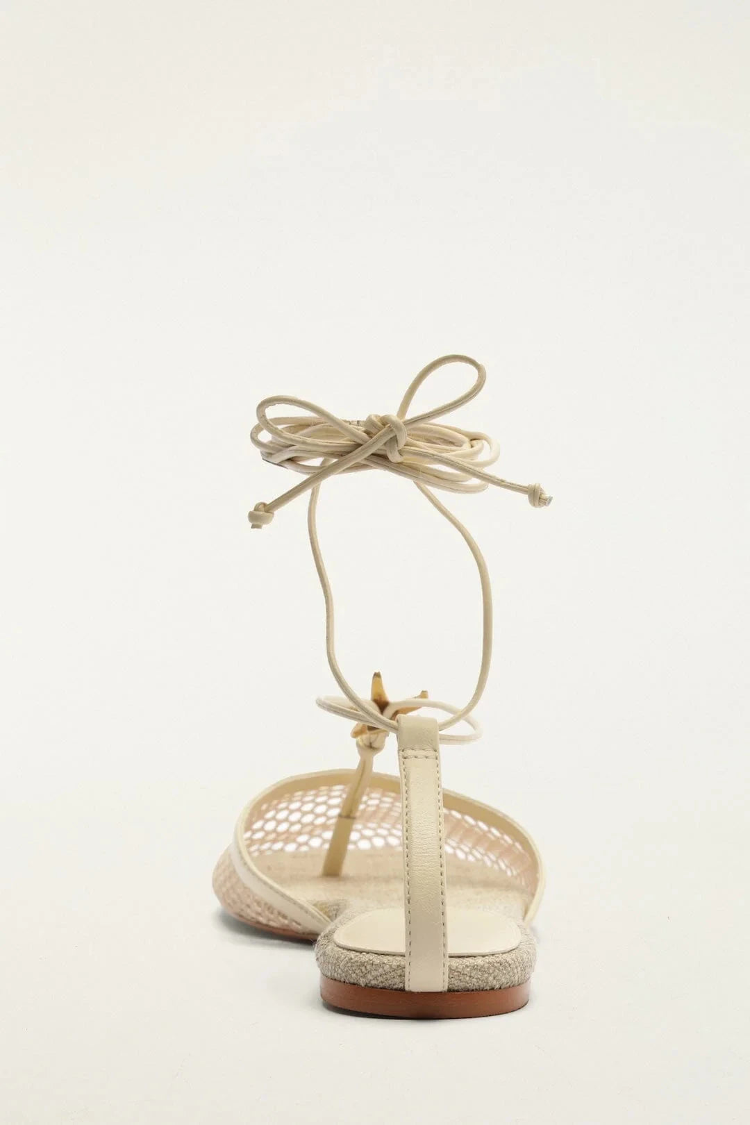 Sea Lace Up Mule Sandals - Flat Sandals Farm Rio 