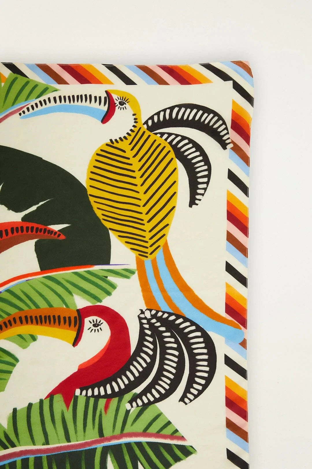 Toucan With Foliage Scarf Scarves Farm Rio 