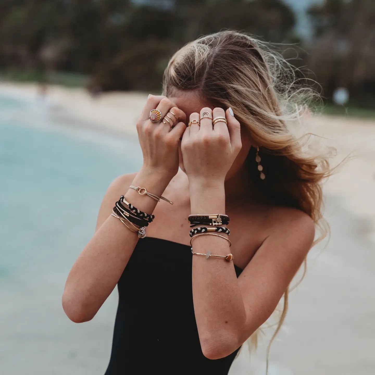 Connect Hair Tie &amp; Bracelet Set