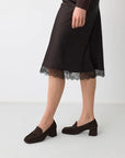 Farrah Pump Mocca Suede