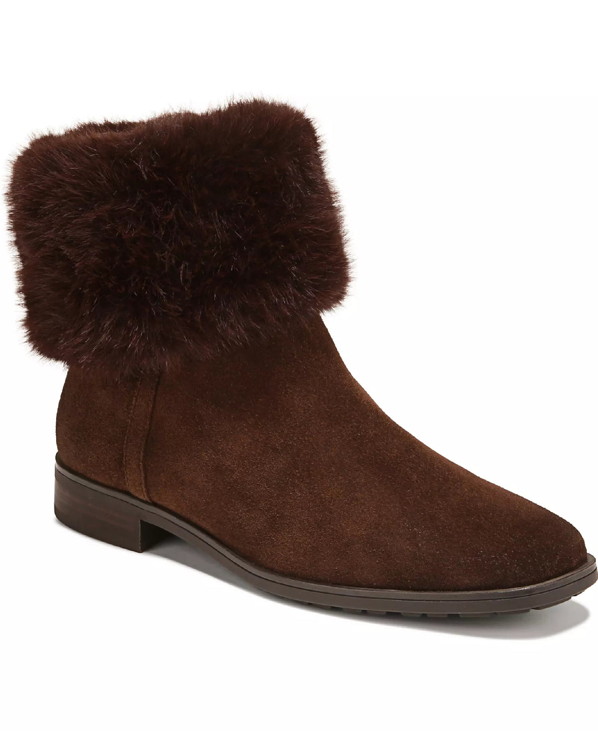Katria Bootie Suede Espresso Boots - Booties Sam Edelman 