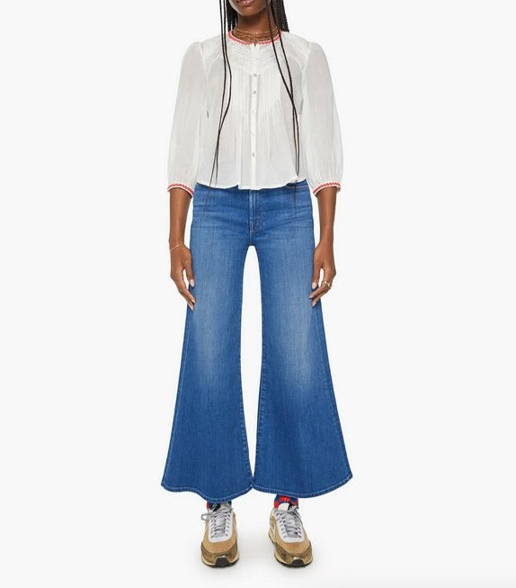 The In A Pinch Top Salt Air Top - Blouses Mother 