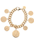 Lucky Lost Treasure Coin Bracelet