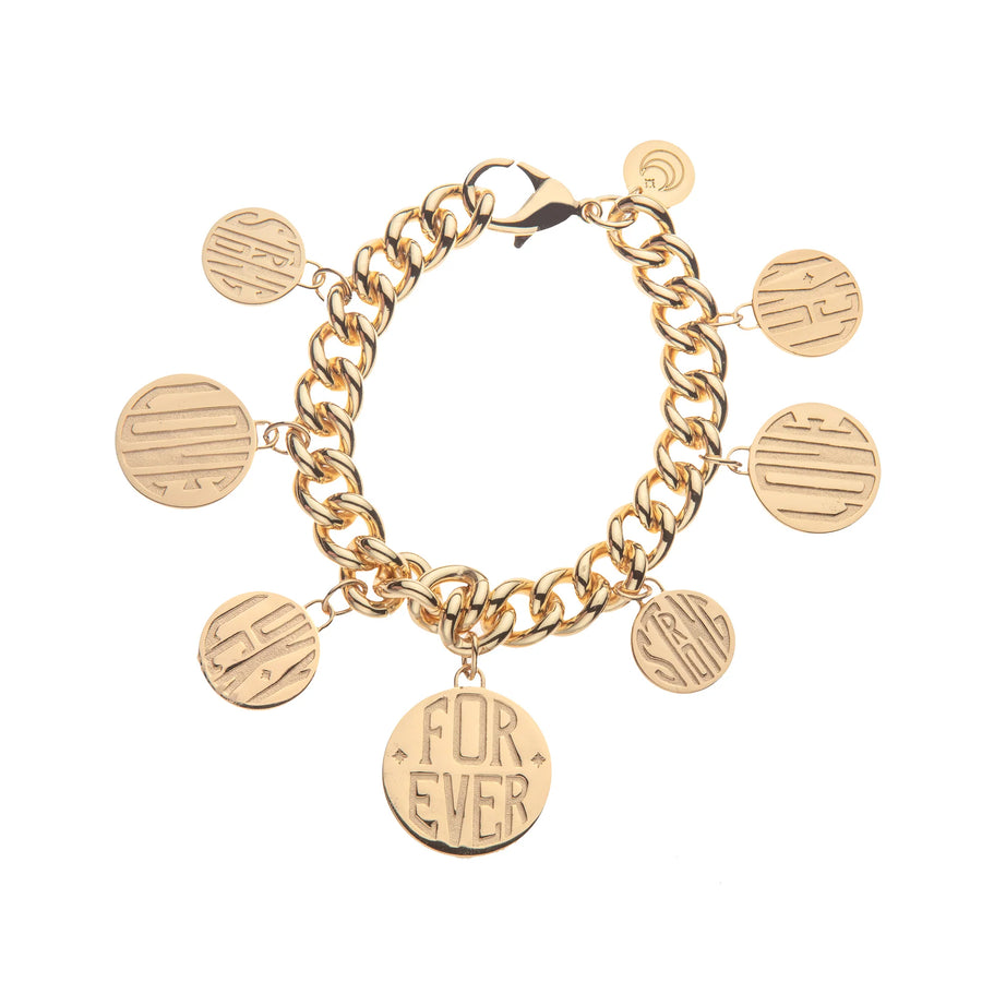 Lucky Lost Treasure Coin Bracelet