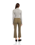 Sigourney Pintuck Pants Light Olive Pants - Trousers Fifteen Twenty 