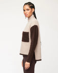 Colette Turtleneck Sweater Stone