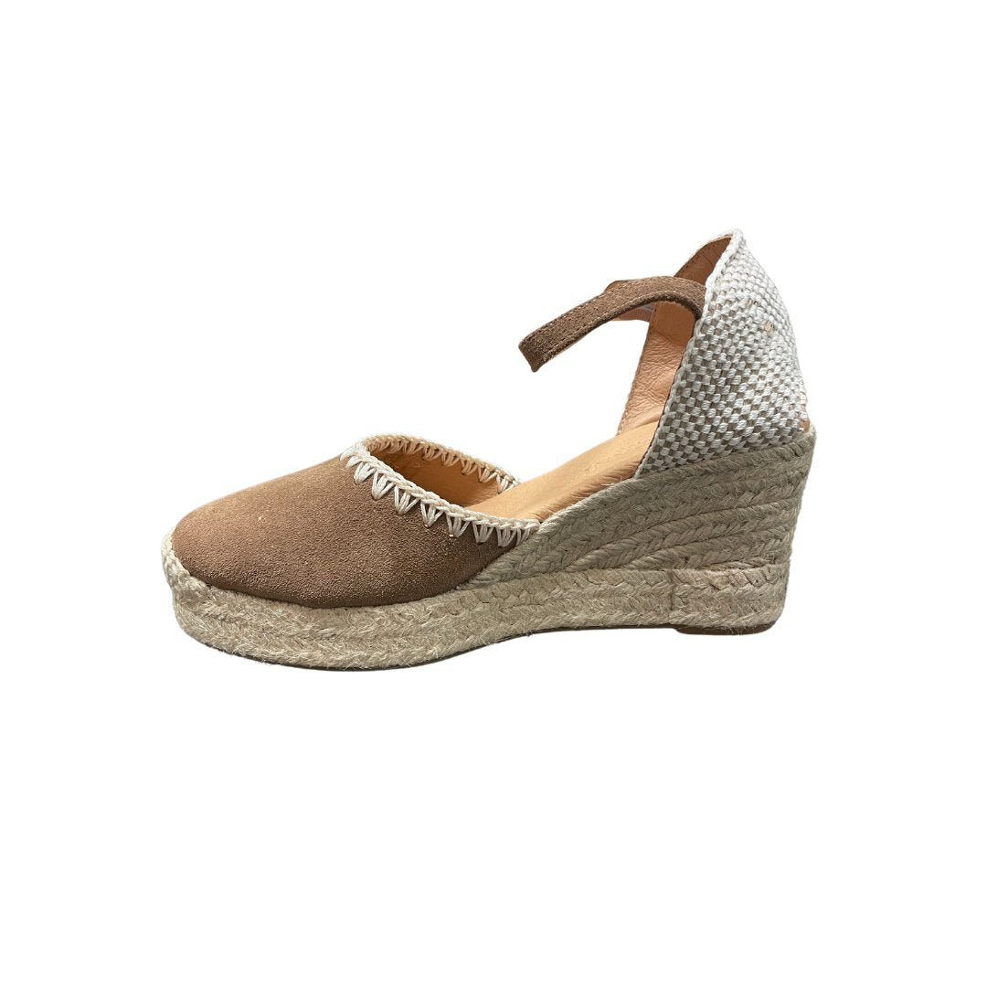 Emmy Vison Suede Wedges - Espadrille Cordani 