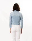 Janelle Slim Raw Jacket Bayridge Jackets - Denim L'Agence 