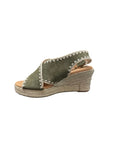 Emille Trebol Suede Wedges - Espadrille Cordani 