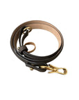 7/8" Nubuck Calf Belt with Buckle Chocolate Belts W.Kleinberg 