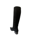 Kaias Boot Black Suede Knee High Boots Silent D 