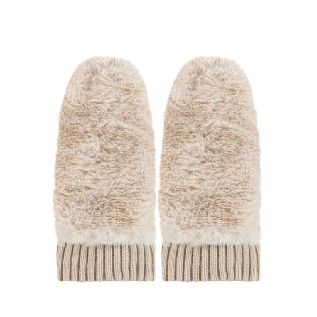 Oxo Faux Fur Gloves Birch Gloves Rino & Pelle 